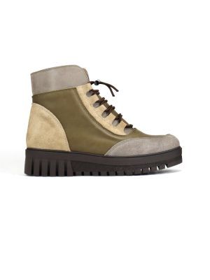 botin-comodo-mujer-sport-verde-gris tendencia montaña
