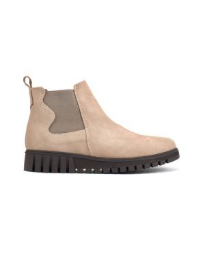 botin chelsea mujer ante piel serraje en tendencia