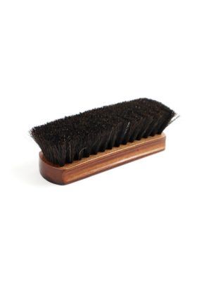 Cepillo suave Limpieza Y Brillo para calzado madera y pelo caballo crin