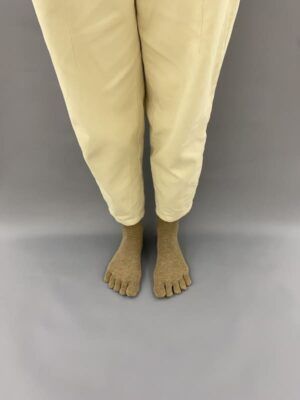 CALCETINES barefoot lisos taupe