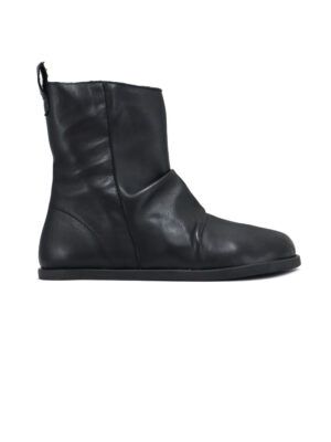Botines barefoot con cremallera - BREU Negro