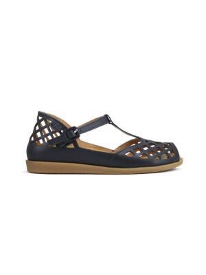 Sandalias para plantillas talón cerrado troqueladas - COLLA Negro