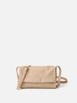 bolso crema para mujer casual de piel calidad reciclado natural