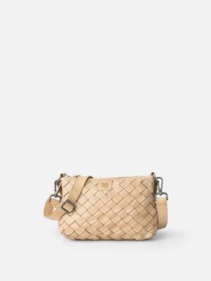 bolso de hombro para mujer de color crema