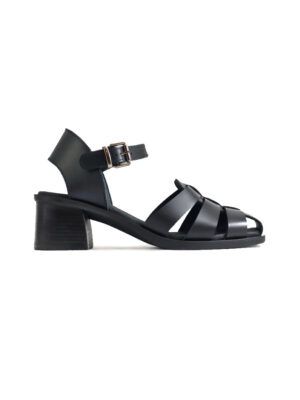 Sandalias cangrejeras con tacón - CANDRIELLO Negro
