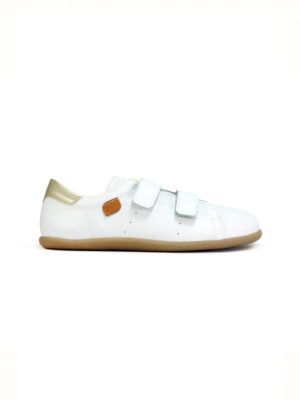 Zapatillas Barefoot de Transicion - ALIGA Velcro Blanco