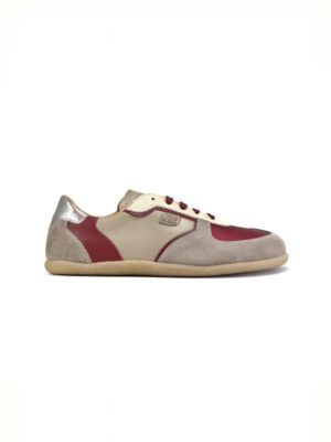 Zapatillas Barefoot - Ancharia Gris/burdeos