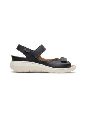 Sandalias para plantillas triple velcro - MUGA negro