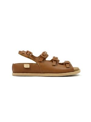 Sandalias Barefoot para Plantillas ajustables - NUBA castaño