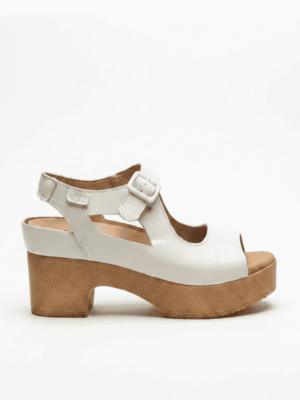 Sandalias para plantillas con plataforma - ESTIVA Hielo